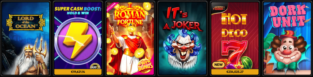 Diverse Game Library and Providers Spinsy Casino